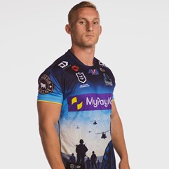 Gold Coast Titans 2023 Mens ANZAC Jersey Navy XL