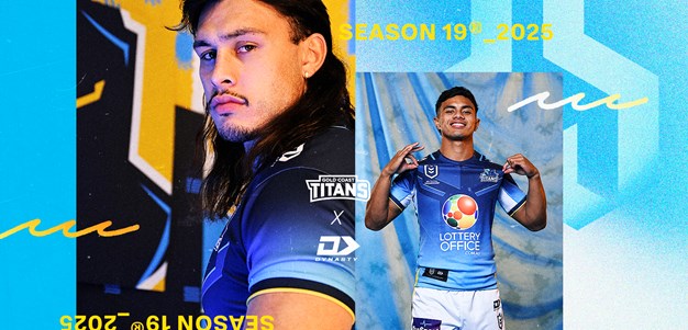 2025 Titans range and new home jersey launched