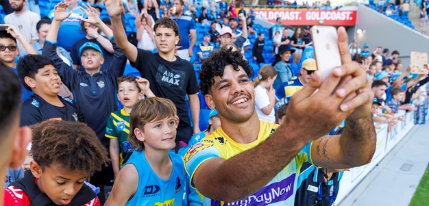 NRL 2021: Titans, Neon Lights Member jersey celebrates Titans' home