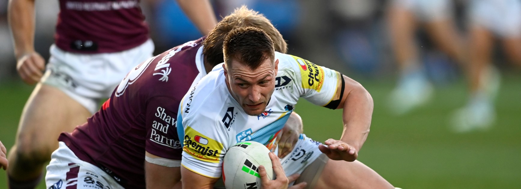 Brooks, Trbojevic lead Manly past Titans