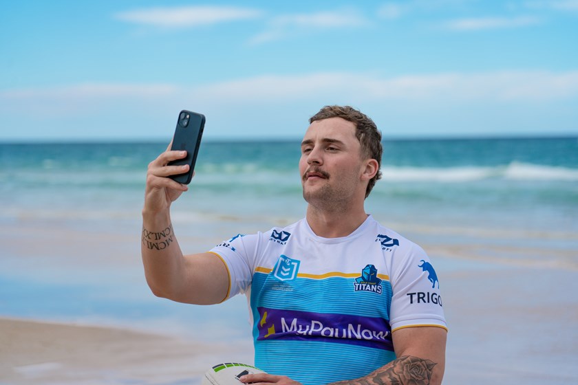 Titans new Away Jersey : r/nrl