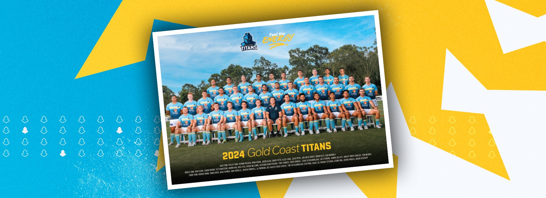 Get your 2024 team poster in today's Gold Coast Bulletin Titans