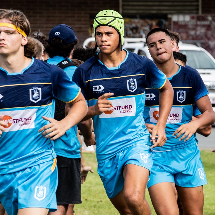 Future Titans in action ahead of Rabbitohs clash