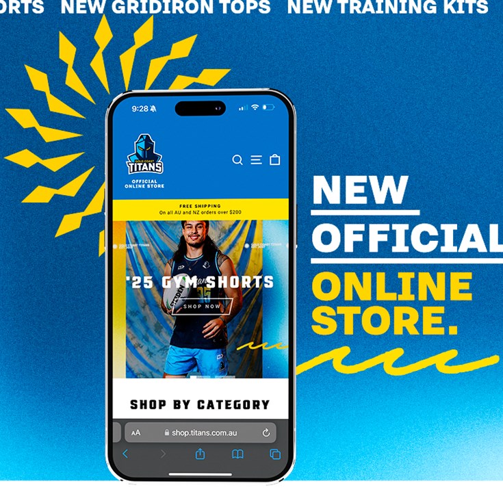 Titans unveil new online store with '25 apparel range launch