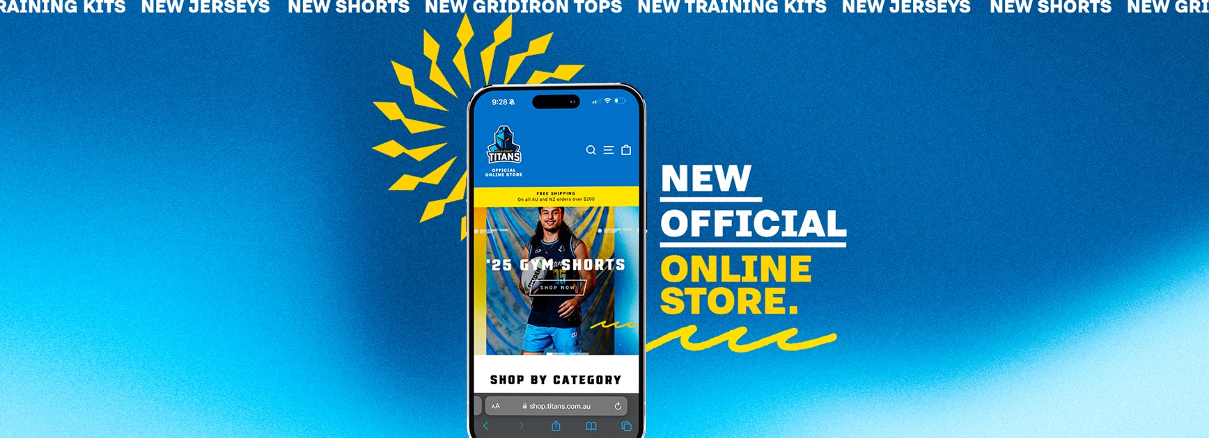 Titans unveil new online store with '25 apparel range launch