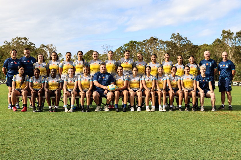 Gallery: Cowboys NRLW players presented with debut jerseys