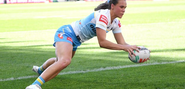 Georgia Grey scores first NRLW try