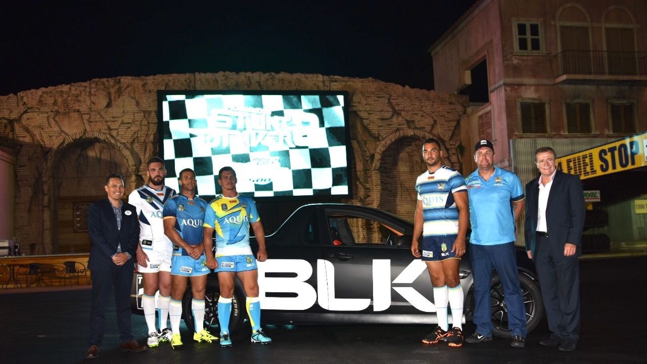 Gold Coast Titans New Home Away Heritage Jerseys 2016 by BLK