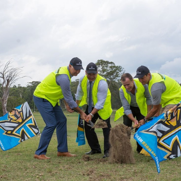 Ground-breaking day at Parkwood