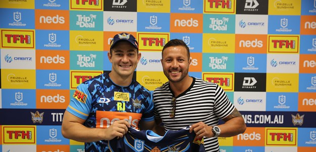 MEMBER EXCLUSIVE: Ryley Jacks jersey presentation