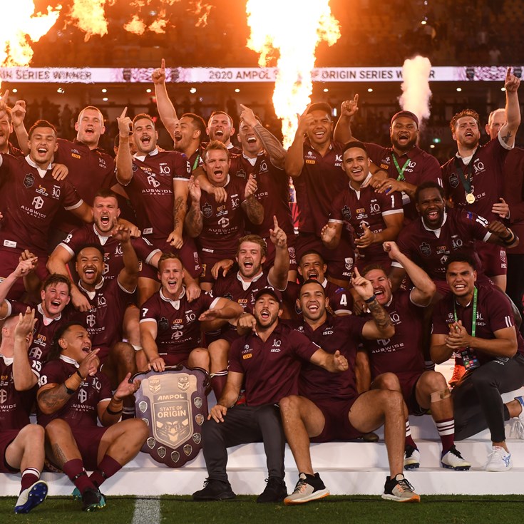 Maroon Titans lift Origin shield