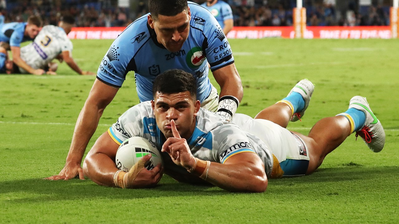 RAAF Centenary Inspired Titans ANZAC Round Jersey