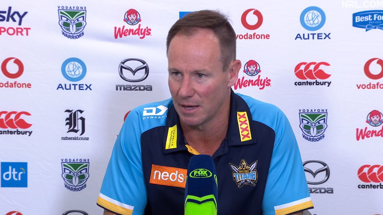 Rd1 Press Conference: Justin Holbrook | Titans