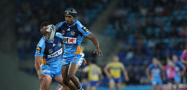 Gold Coast Titans vs Dolphins pre-game with Corey Thompson for Joseph  Pouniu, Liam Hampson charity