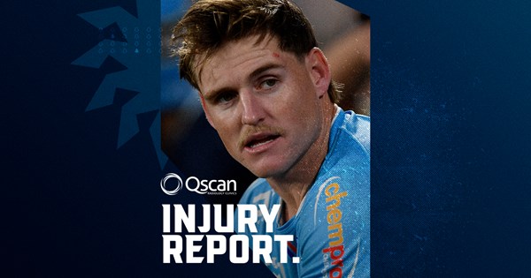 Injury report: Brimson watch to continue into Sunshine Showdown | Titans